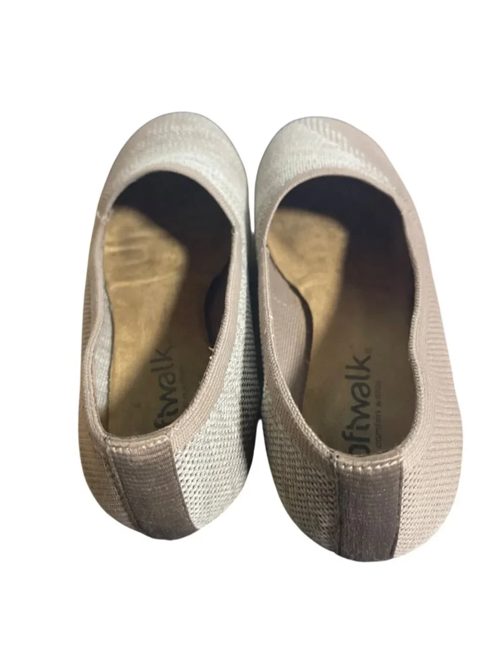 SoftWalk Women's Sicily Ballet Flats Size 6WW Stretchy Knit